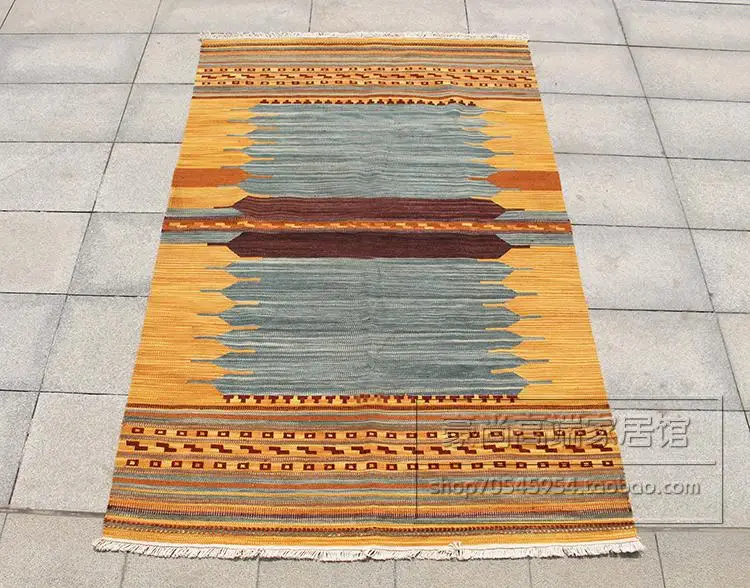 Турецкий импорт kilim Kilim шерстяной тканый ковер ручной работы прикроватное одеяло