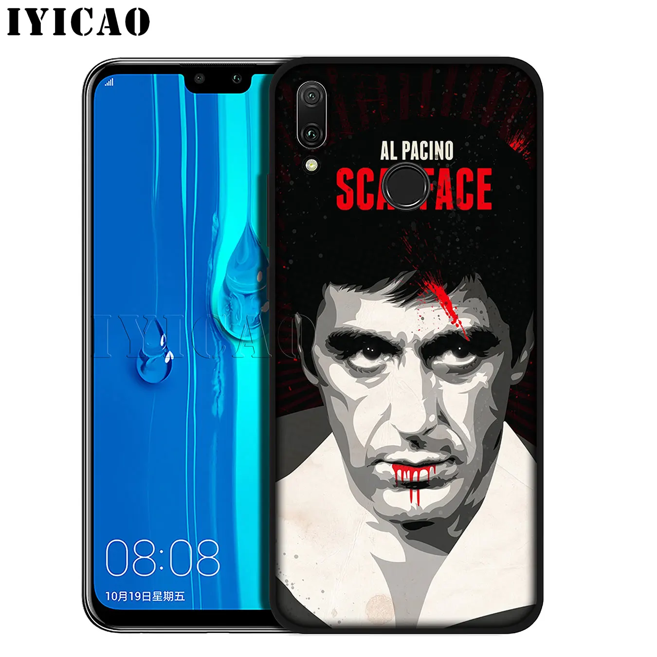 Scarface Tony Montana Luxury High-end Protector Soft Case for Huawei Mate 30 20 10 Pro Nova 5I 5T 5 4 4E 3i 3 2i Lite Smart |
