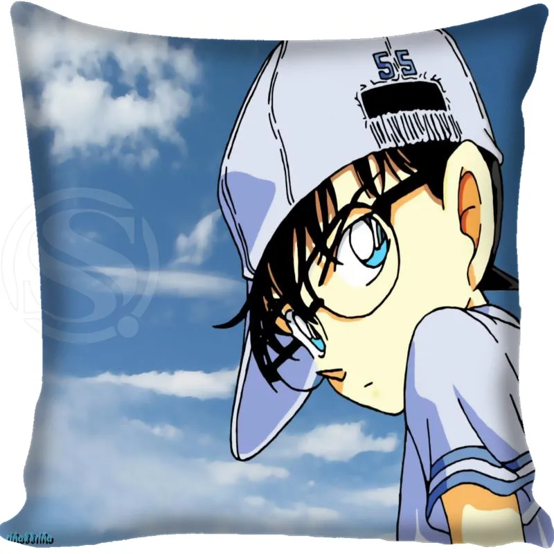 Чехол для подушки Detective Conan домашняя декоративная наволочка квадратная 20 х20 см 35