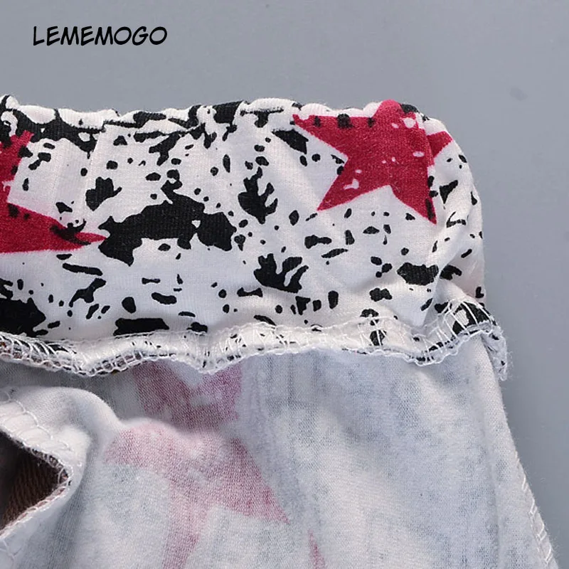 2 шт. детский летний комплект из футболки и шортов с принтом граффити | Детская