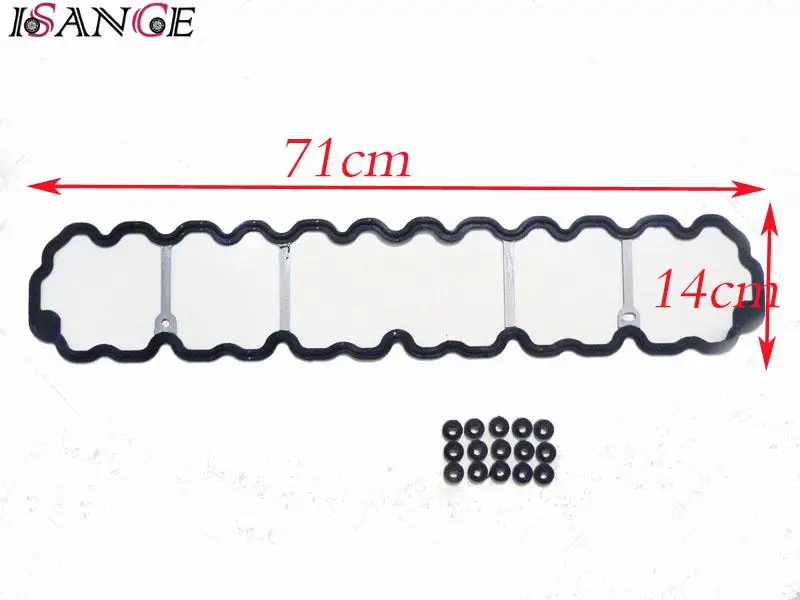 Комплект прокладок клапанов двигателя 53020758 53020758AA VS50458R для Jeep Grand Cherokee Wrangler TJ 4.0L L6