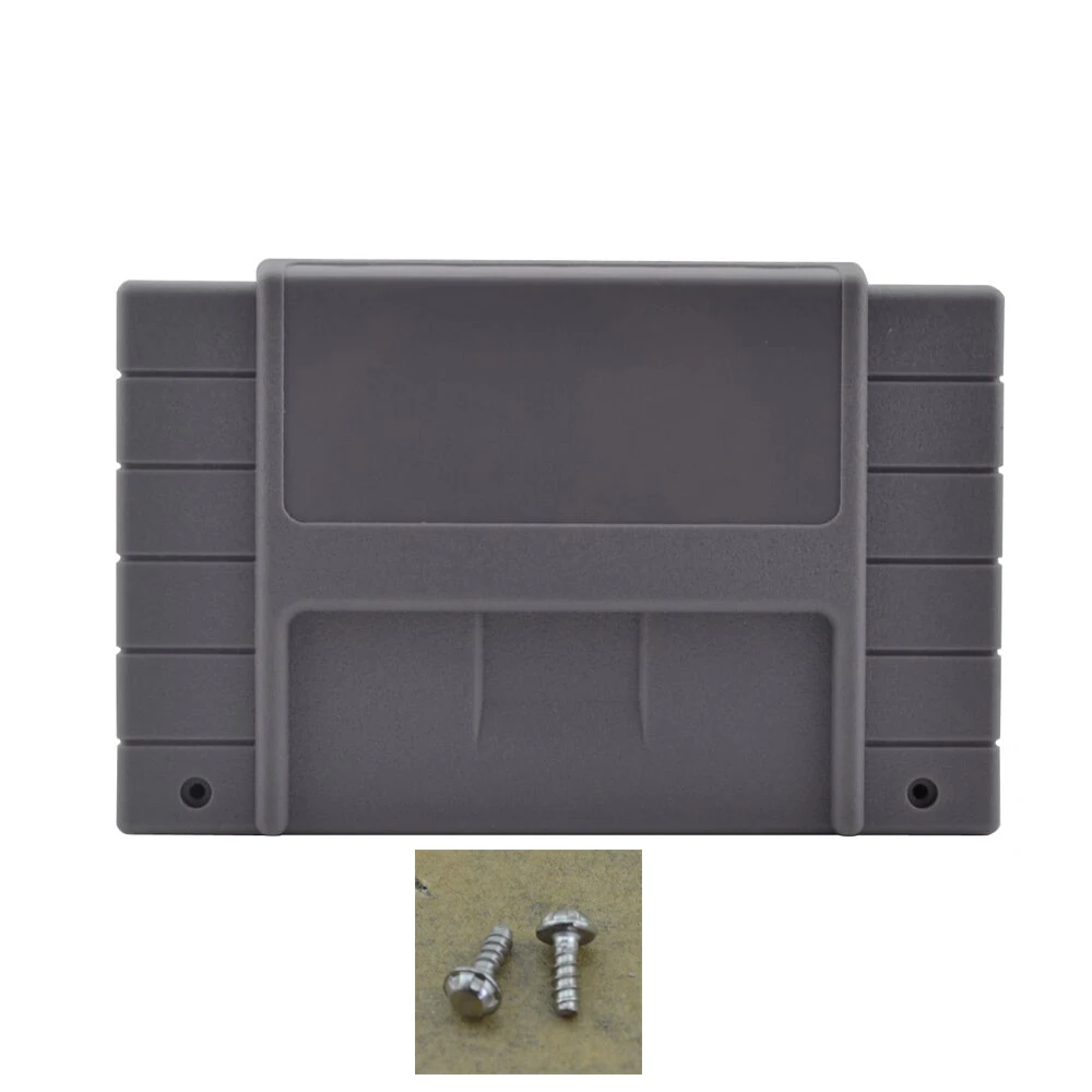 Xunbeifang сменный игровой картридж Пластиковый корпус для игровой консоли SNES 16 бит корпус игровой карты с винтами
