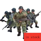 Экшн-фигурки JOYTOY 127, армия гризли (5 шт.лот) высотой 5-6 см, Игрушечная модель, бесплатная доставка