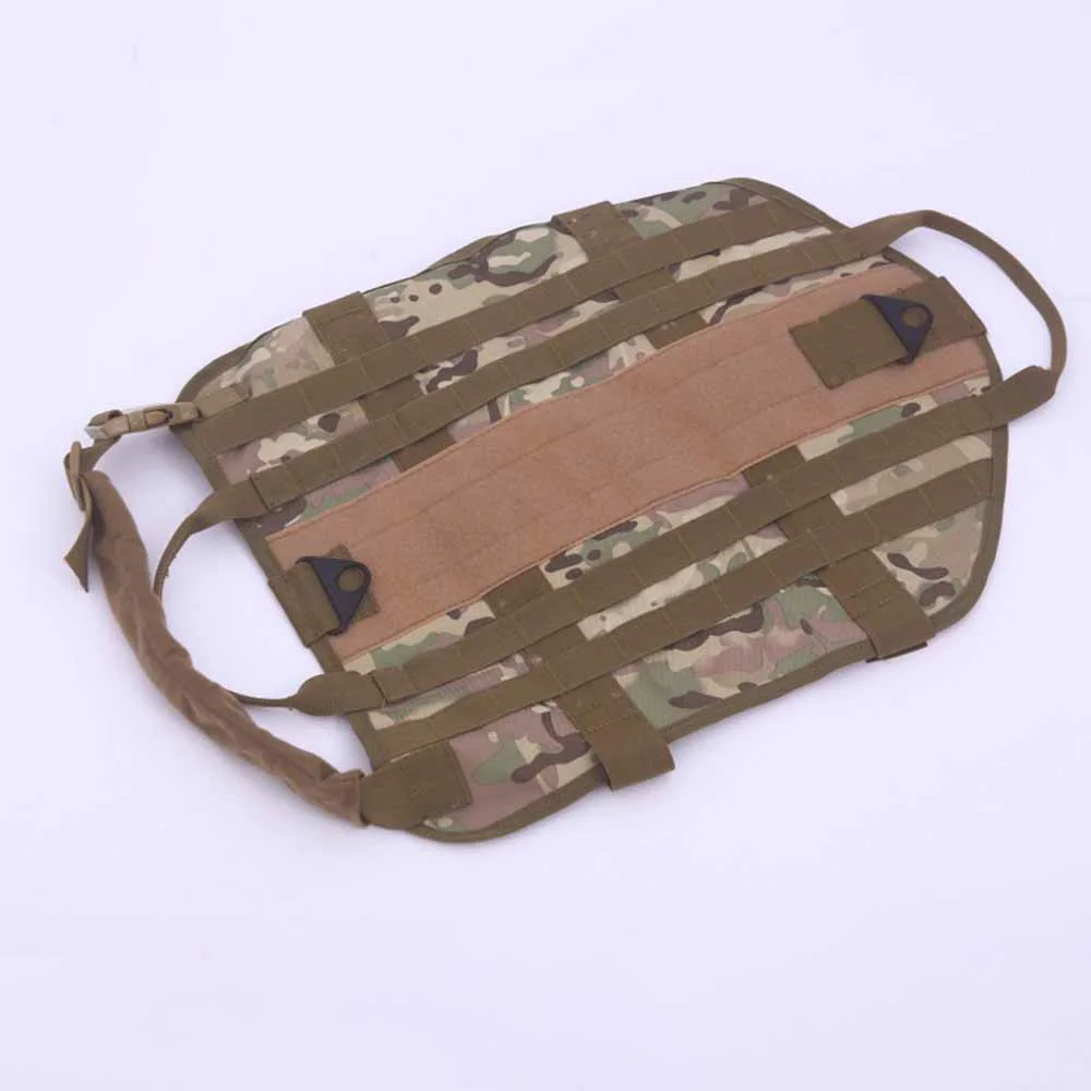 Tactical Police Dog Military Vest Service Canine Molle Harness Wear | Дом и сад