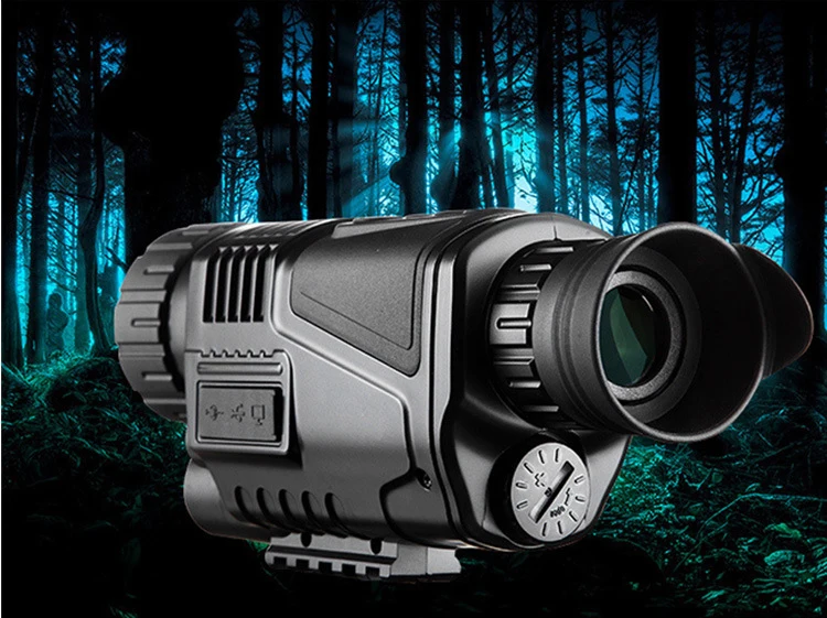 Monocular Night Vision infrared Digital Scope for Hunting Telescope Long Range With Built-in Camera Photo Video Recording