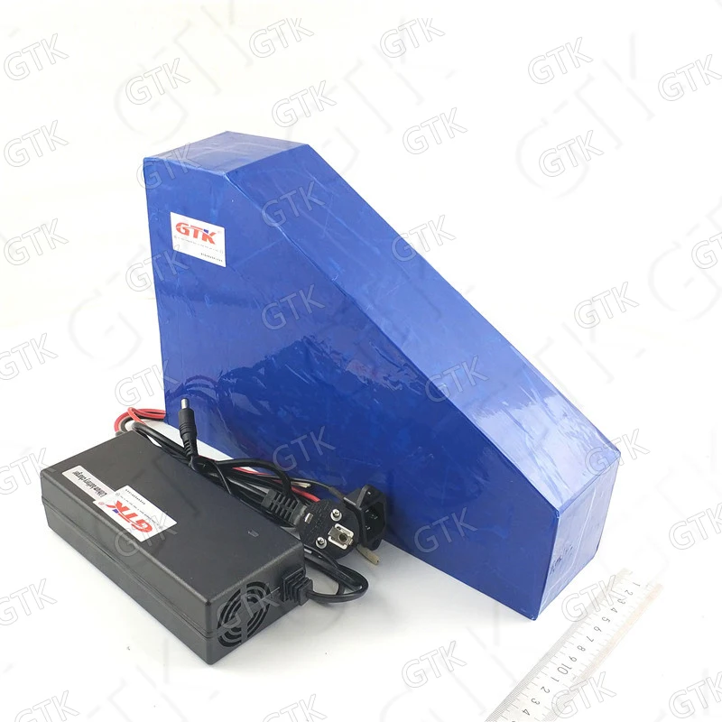 Литий-ионный треугольный аккумулятор GTK 60 в 25 Ач литий-ионный 18650 BMS