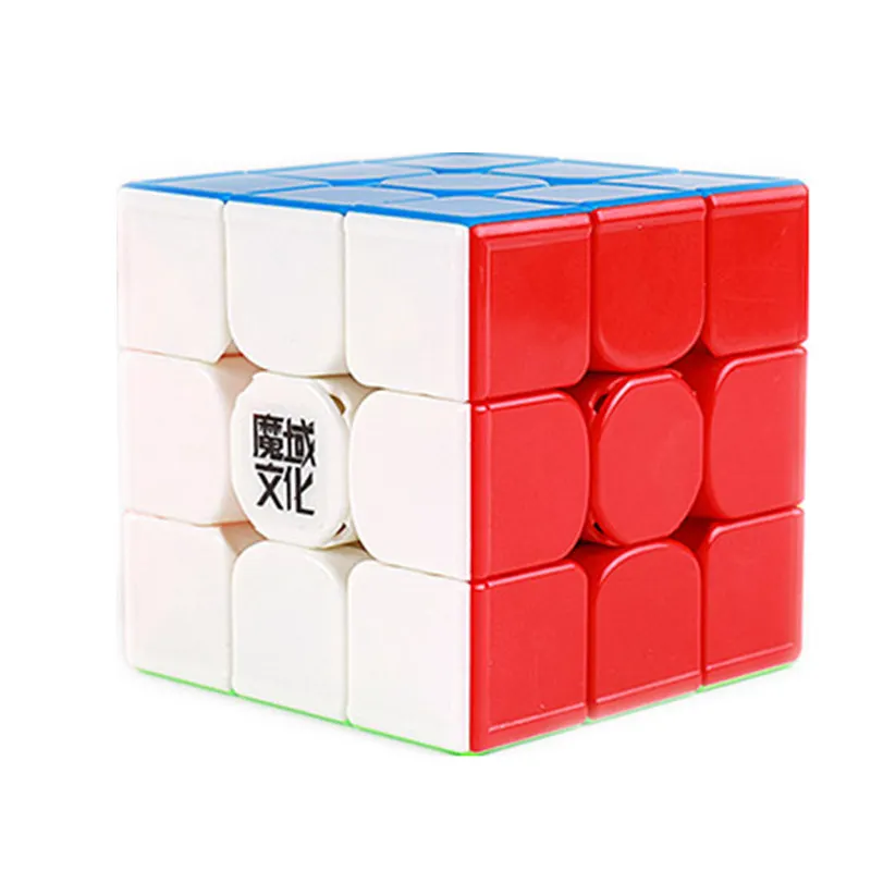 Moyu weilong GTS 3M профессиональный куб магнитный 3x3x3 магические Кубики-пазлы профессиональные магниты скоростной куб 3 на 3 игрушки для детей - Цвет: Stickeless