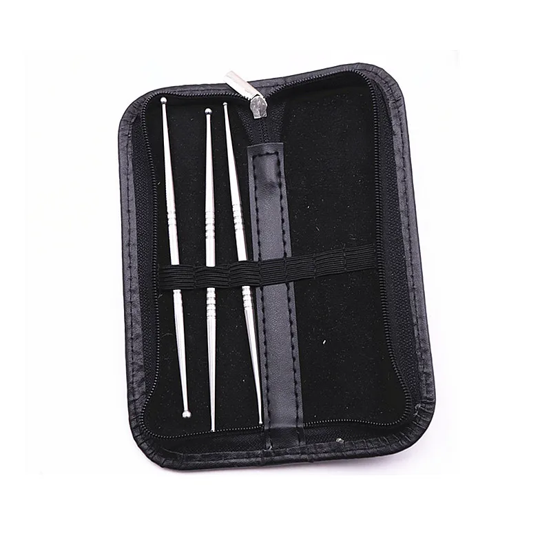 3 шт./компл. DIY Художественный глиняный инструмент из нержавеющей стали с круглой