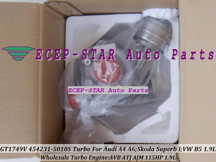 GT1749V 454231 5010S 0006 5009S 038145702L R турбо для Audi A4 A6 Superb Volkswagen Vw AVB ATJ AJM 1.9L|turbocharger china|b5 cdturbocharger