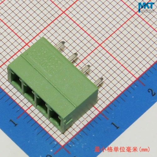 100Pcs 4P 3.5mm Pitch Vertical Straight Pin Male Pluggable Screw Terminal Block | Обустройство дома