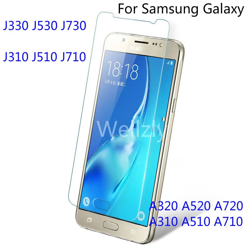 Для Samsung Galaxy J3 J5 J7 2016 A3 A5 A7 закаленное стекло 2017 Защитная пленка для экрана J330 J530 J730