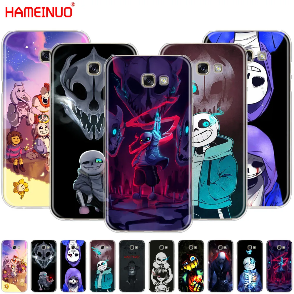 HAMEINUO Undertale Sans чехол для сотового телефона Samsung Galaxy A3 A310 A5 A510 A7 A8 A9 2016 2017 2018|Бамперы| |