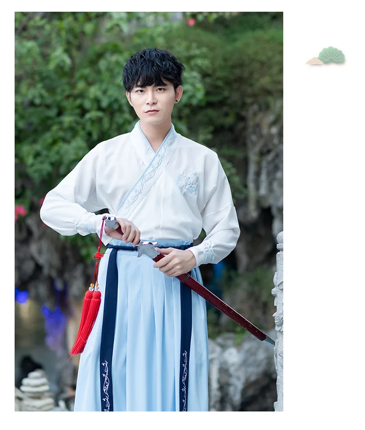 Mo Dao Zu Shi Косплей Wei Wuxian молодой гроссмейстер демонического культивирования Костюм Аниме Китайский древний ханьфу народный танцевальный костюм