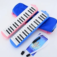 kongsheng keyboard melodica 32 key wind instrument pianica pink blue musical instruments kids beginners gifts with bag
