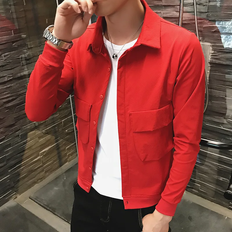 Джинсовая куртка для парней Мужская одежда пальто инструментов мужская |