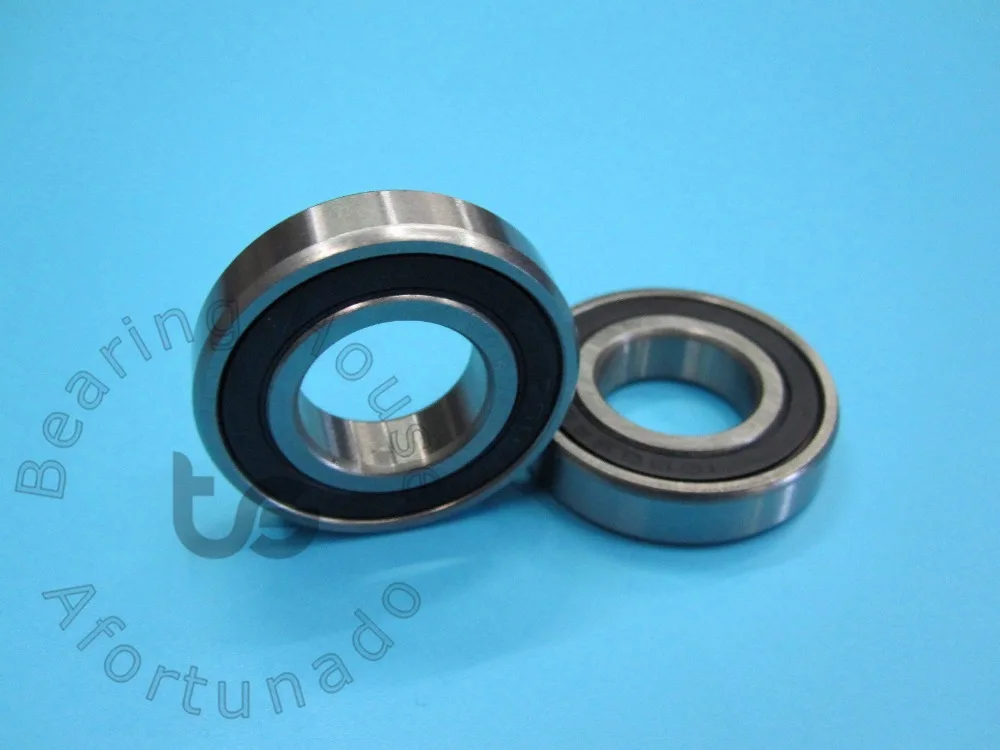 16003RS 17*35*8(мм) 1 шт. подшипник ABEC-5 16003 16003RS резиновый уплотнительный Тип хромированная сталь глубокий паз подшипник