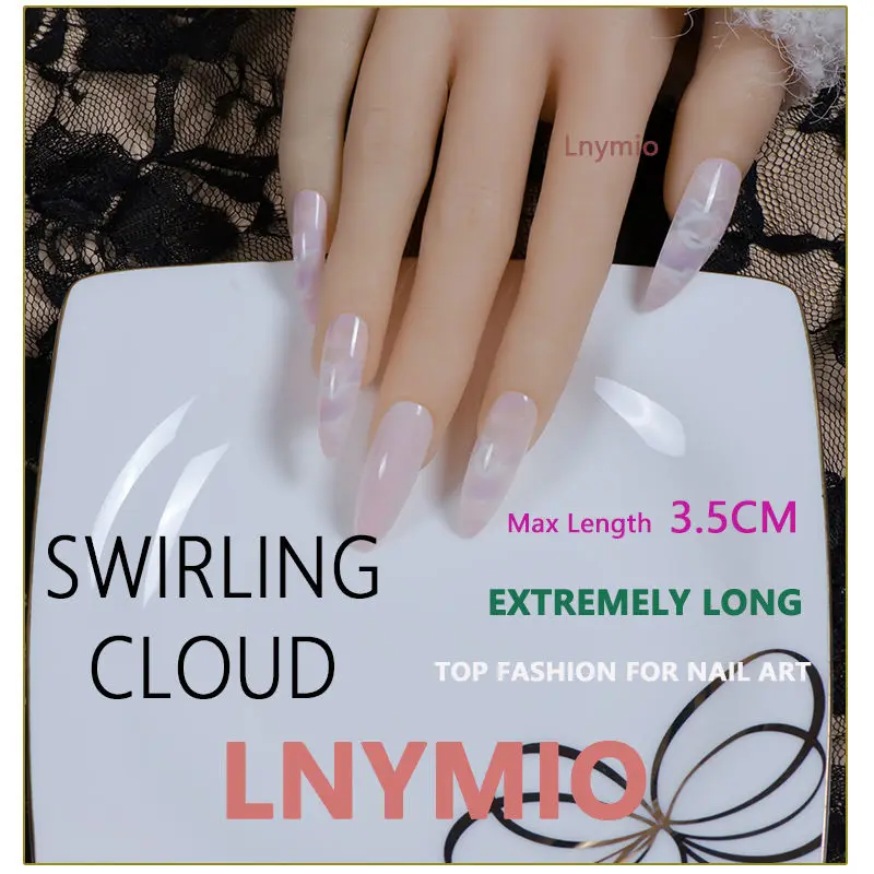 Накладные ногти с очень длинным рисунком 24 шт.|nail|nail applicationnail art foil adhesive |