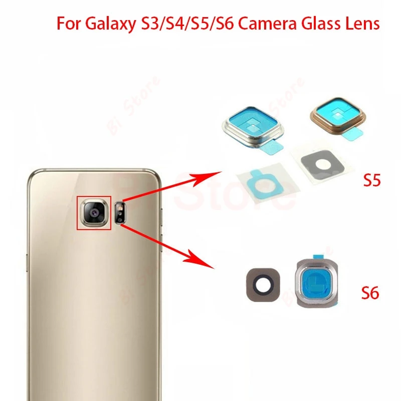 2 шт./лот оригинальные запчасти к телефонам стекло объектив камеры + крышка