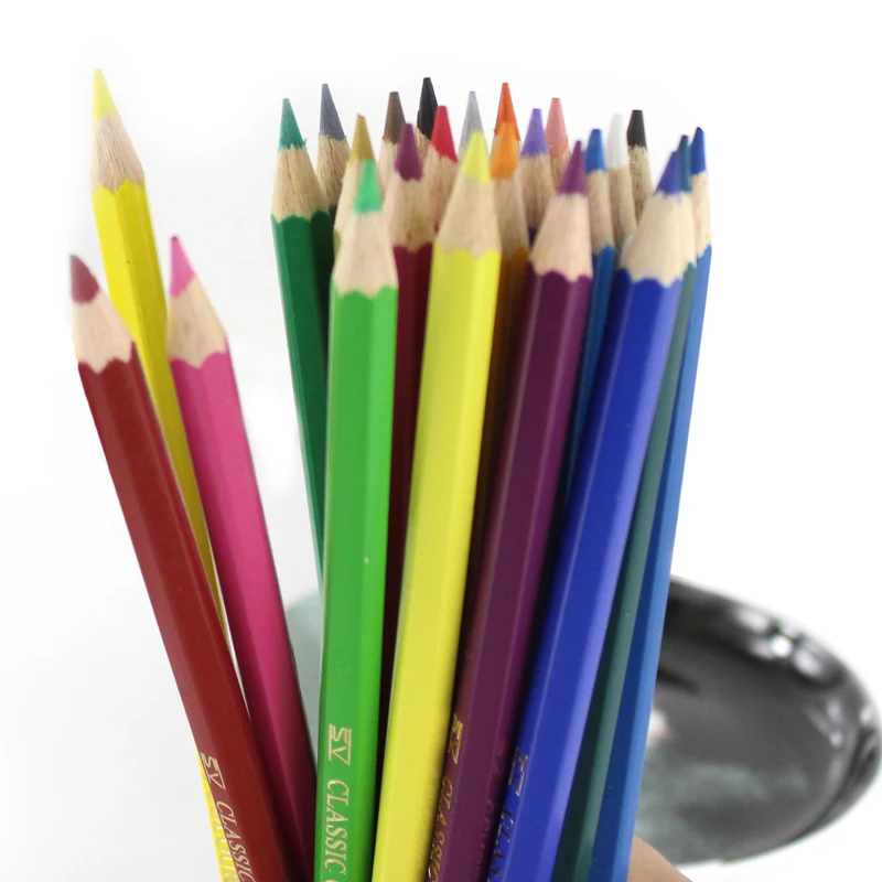 Нетоксичный Lapis De Cor 48 цветов Классический маслянистый цвет замка Набор цветных