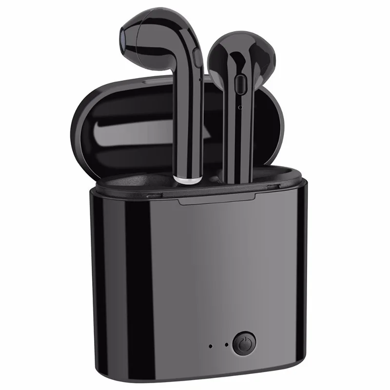 2018 новые i7s TWS Мини Bluetooth наушники стерео беспроводные с микрофоном и портативным