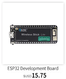 868 МГц/915 МГц LoRa ESP32 OLED Wifi SX1276 модуль IOT макетная плата с антенной для Arduino электронный Diy Kit PCB