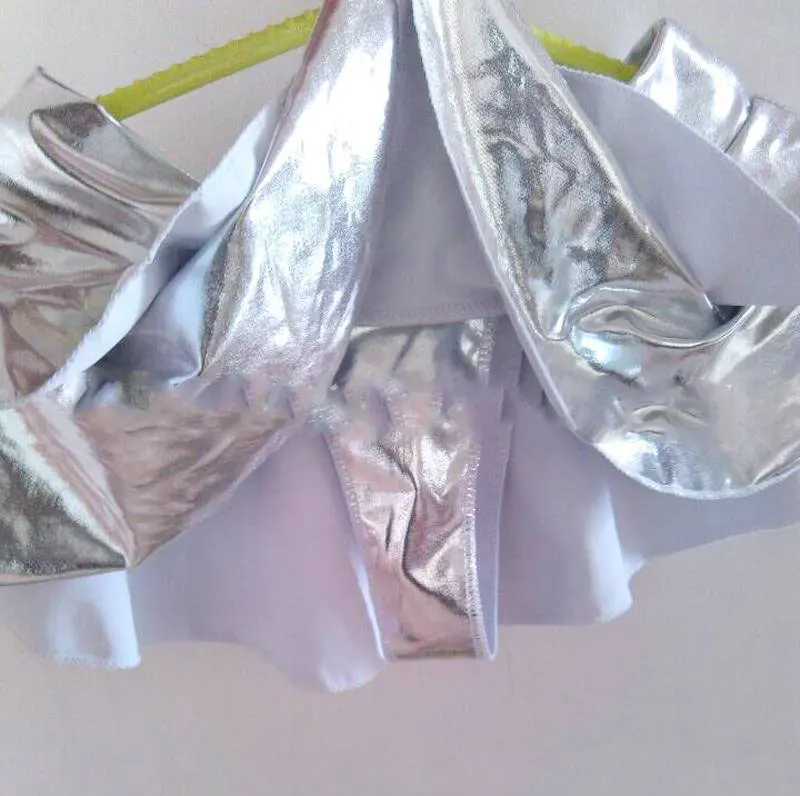 Хит продаж Эротическая юбка конфетных цветов из искусственной кожи костюм-кошка