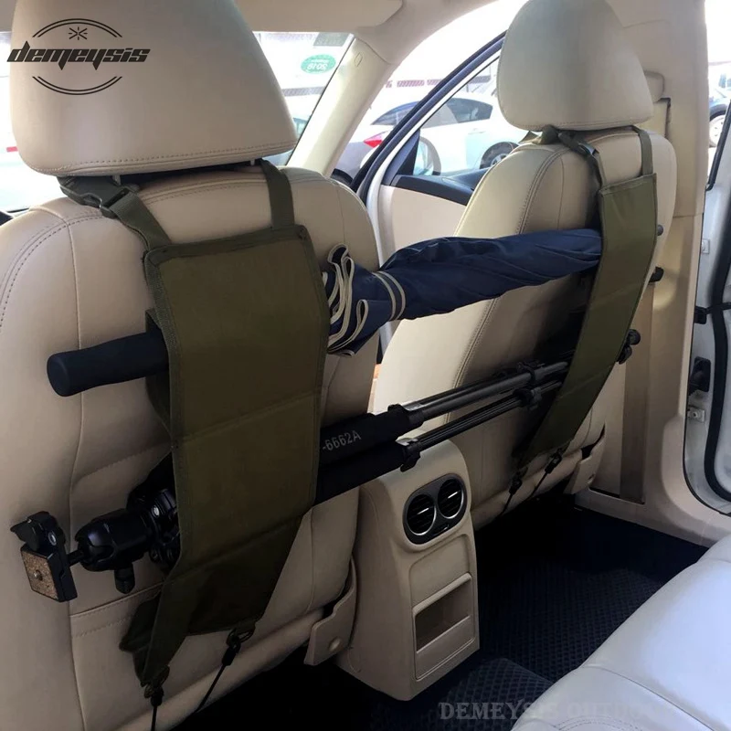 

Gun Holsters Front Seat Gun Case Bag Car Seat Back Gun Rack Belt Storage Outdoor Hunting Rifle Safe Tactical Car Gun Holster