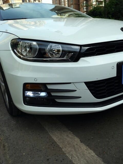 2x S25 1156 P21W BA15S светодиодный ные лампы дневные ходовые огни DRL для Scirocco R (2015 UP)|scirocco