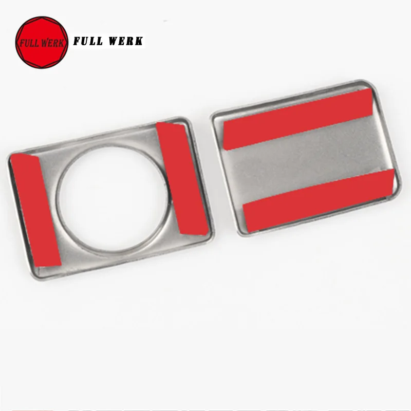 Набор из 2 шт. декоративных наклеек на автомобильный контейнер для хранения