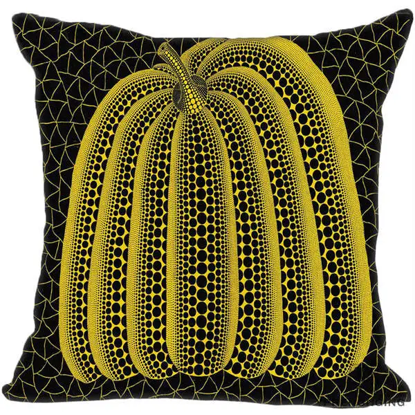 Square Pillowcases Декоративная Наволочка на заказ Yayoi Kusama квадратная Наволочка на молнии лучший подарок 35X35,40x40,45x45 см(одна сторона) 180516-10 - Цвет: Square Pillowcases