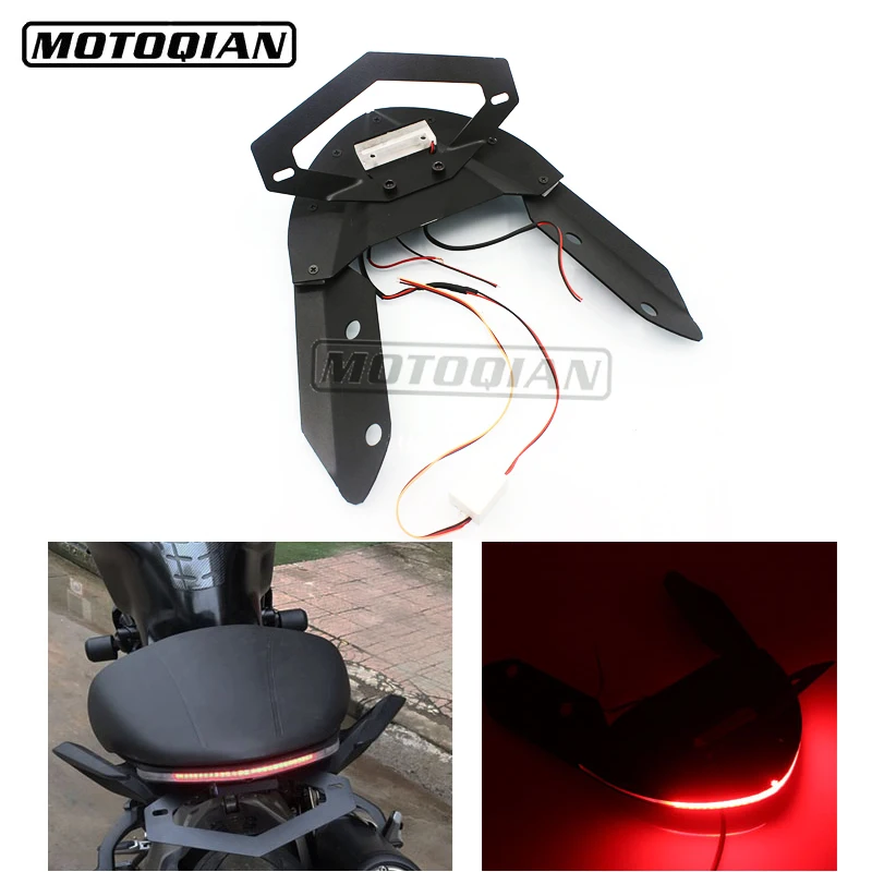 Для Ducati Monster 821 мотоциклетный светильник номерного знака хвост аккуратный