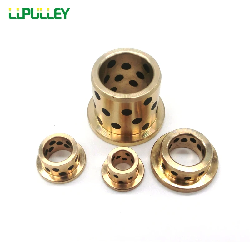 LUPULLEY Фланцевая втулка пропитанная графитовым фланцем толщина 60x5 45x35x2 5/30/40/50 мм