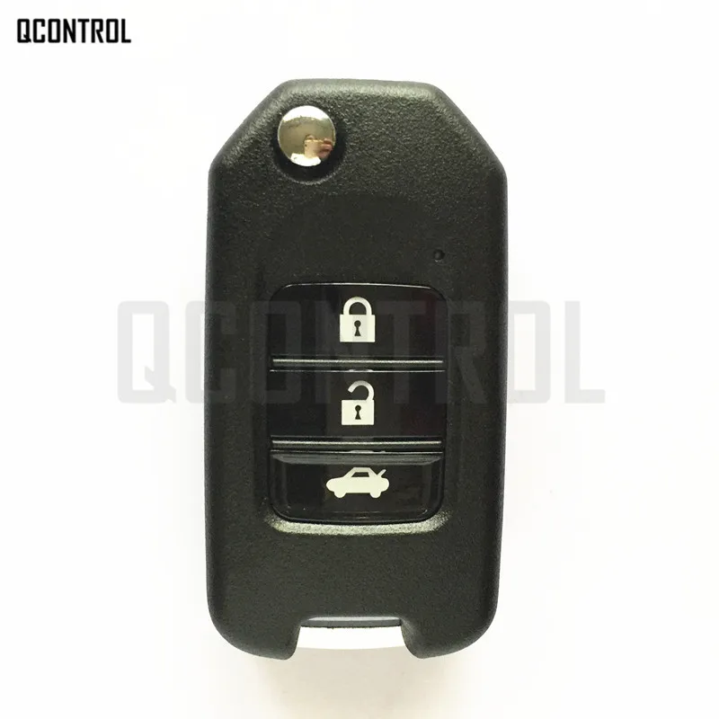 Обновленный дистанционный Автомобильный ключ QCONTROL для Honda осветительного