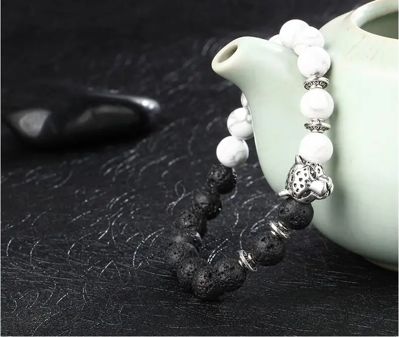 BPPCCR погодораживающий лавовый камень 8 мм рука молитвенные бусины мужские