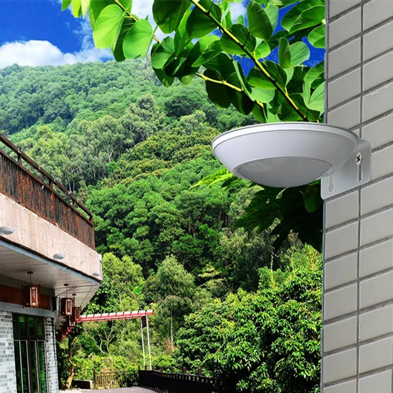 2.1W 260LM Solar powered Microwave motion sensor led wall light IP65 waterproof outdoor lighting garden cottage path road lamp | Освещение