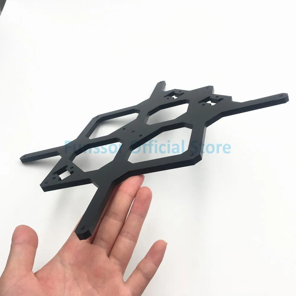 Funssor черный цвет Reprap Prusa i3 MK3 Алюминиевая Подставка для 3D принтера i3|Детали и