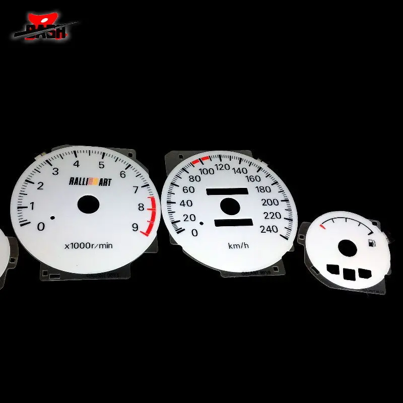 DASH EL Glow Gauge Для Galant V6 1995 обратное свечение белое лицо голубое зеленое