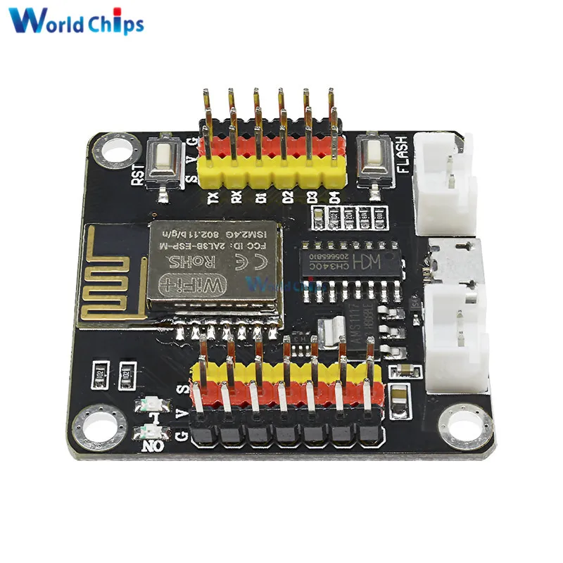 Дм сильный Wifi беспроводной Щит макетная плата Интернет вещей ESP8285 ESP-M2 CH340 SPI Micro USB для Arduino IDE ESP-M3