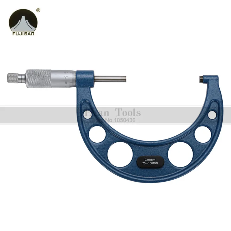 Наружный твердосплавный калибровочный винт с резьбой 0-25 мм/50 мм/75 мм/100 мм/0 01 мм 4