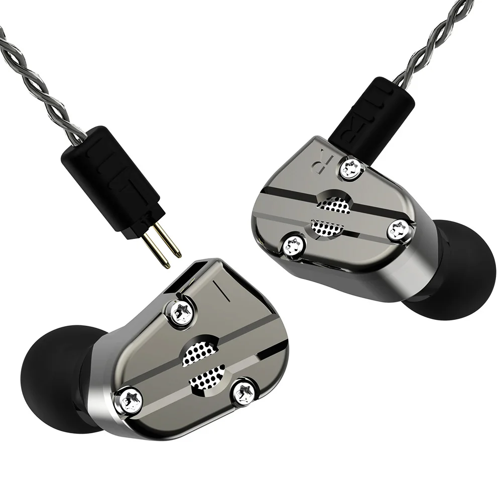 Спортивные наушники Revonext QT5 1DD + 1BA гибридные Наушники Hi Fi монитор DJ вкладыши для