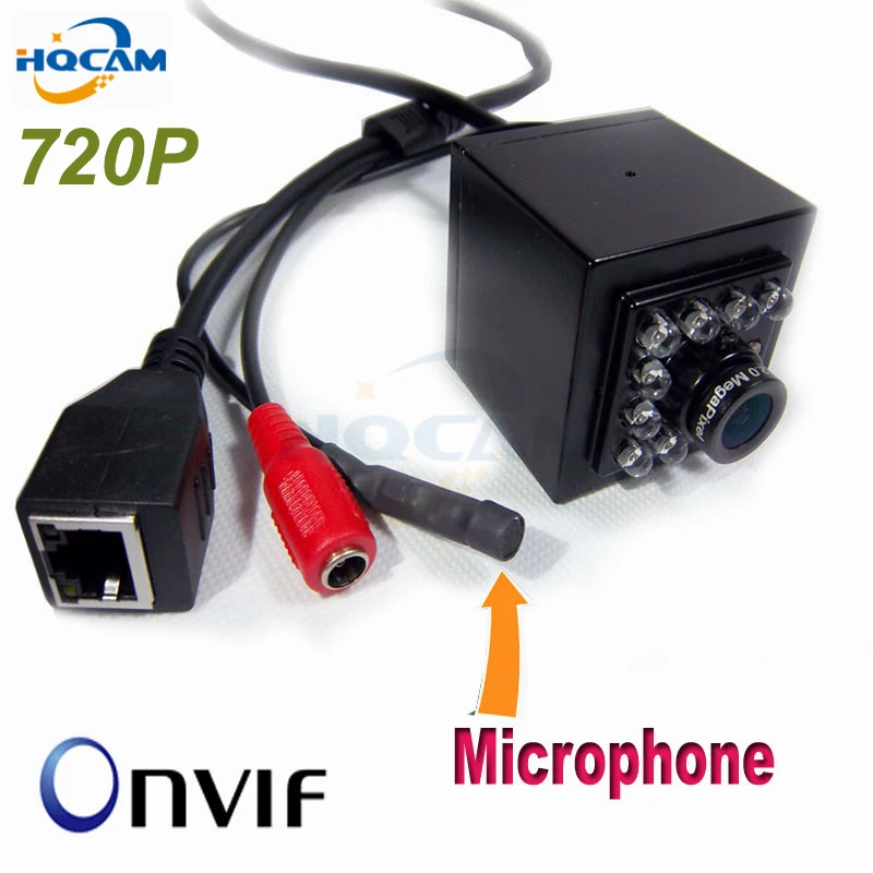 

HQCAM Беспроводная 720P IR CUT мини ip-камера wifi Мини ИК камера для помещений 940nm Led WIFI ip камера Аудио самая маленькая камера ночного видения