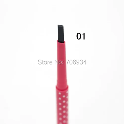 Коричневый карандаш для бровей вращающийся порошок 1 шт. бровей|brown eyebrow pencil|eyebrow