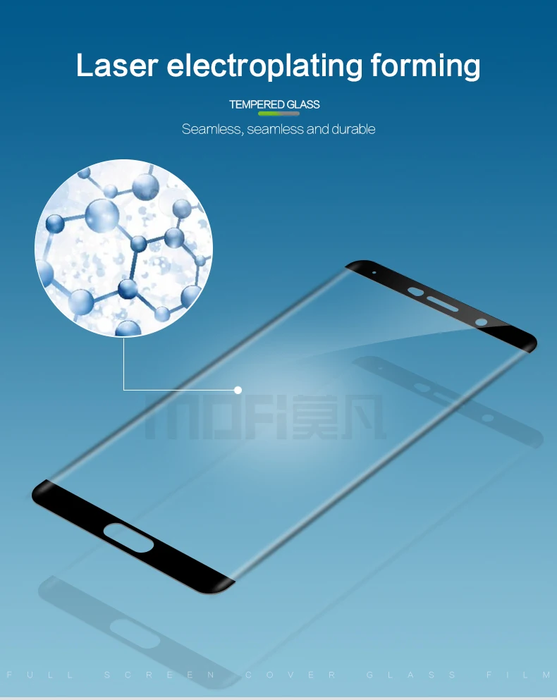 Закаленное 3d стекло для Huawei Mate 10 полное покрытие протектор экрана Mate10 Pro MOFi