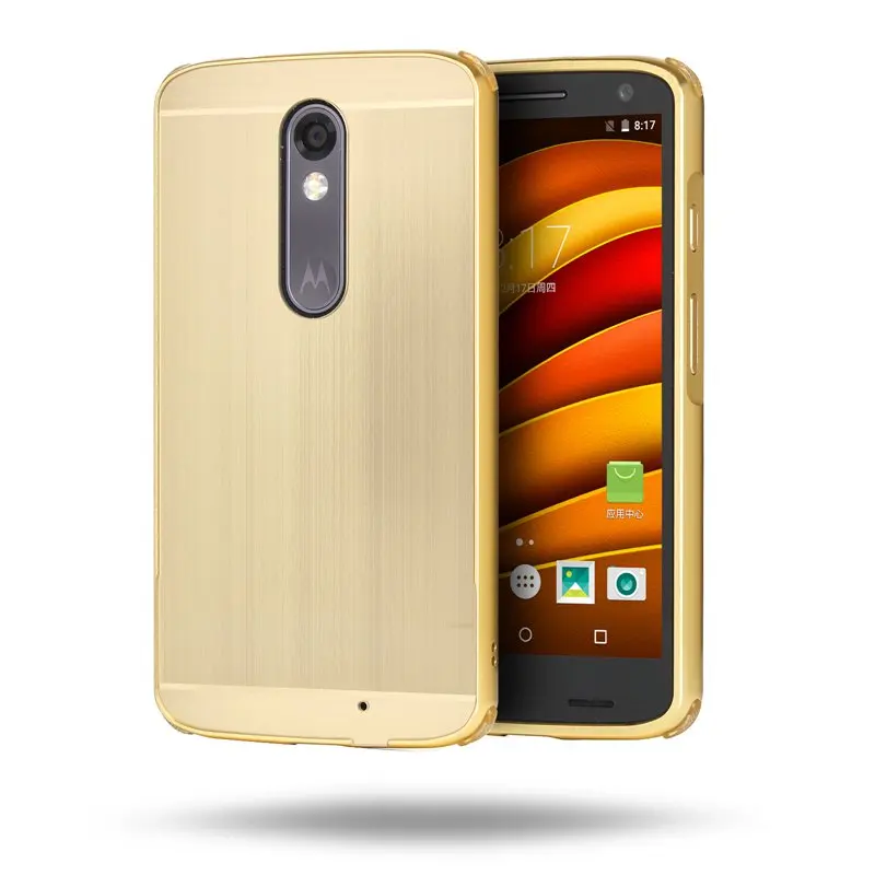 Чехол для бренда tuke для Moto X force/Droid Turbo XT1580 XT1581 XT1580 акриловая задняя крышка и металлическая рамка чехол для телефона Fundas+ TPU противоударный