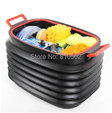 Волшебное негабаритное складное ведро для мытья автомобиля рыбалки