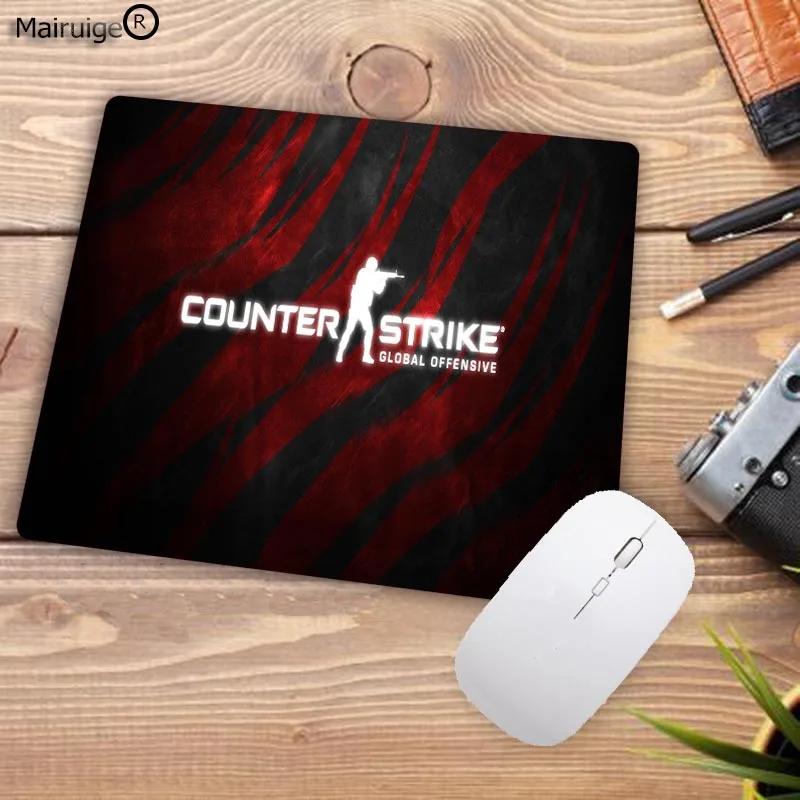 22X18CM Большая рекламная акция! коврик для мыши CSGO Counter Strike Ultimate Gaming из натурального каучука, игровой коврик для мыши, компьютерный Настольный коврик - Цвет: 22X18CM