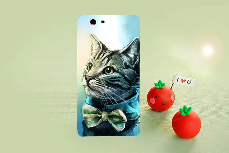 Чехол для Oukitel C4 роскошный чехол сделай сам с УФ-рисунком цветной тигр филин Роза