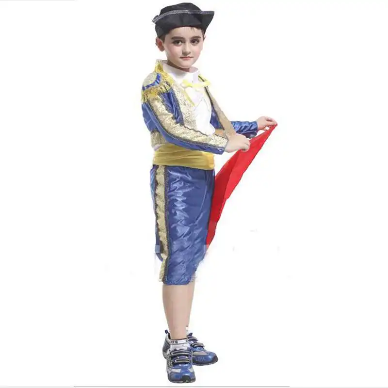 Мальчик для выступления детская одежда костюмы маленький Матадор мальчик