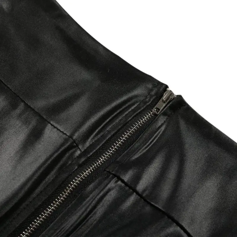 

Faux Leather Zipper Leggings Push Up Trousers Sexy Women Leggins Thin Leggings Calzas Mujer Leggings Stretchy Leggins