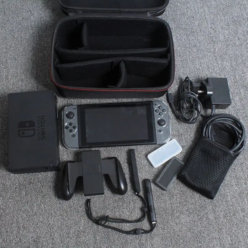 Черная многофункциональная Жесткая Сумка для NS Switch дорожная сумка для переноски Чехол для nyd Switch NS Console Storage защитный чехол для сумки